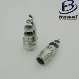 China 316 Stainless Steel No-clog Sprial Nozzle Tower Water Jet nozzle supplier