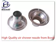 360 degree rotation Adjustable ball air shower nozzles ,strong cold wind blowing nozzle