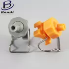 26988/27988 single and double clamp eyelet clamp nozzle,clip eyelet nozzle