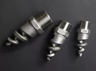 1-1/2''BSPT Full cone 120 Degree Spray Angle Spiral Nozzle,316SS Hollow cone Dust Control Spiral nozzle
