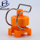 Plastic PP Orange 1" Pipe Cooling Single Clamp Full Cone Spray Nozzle